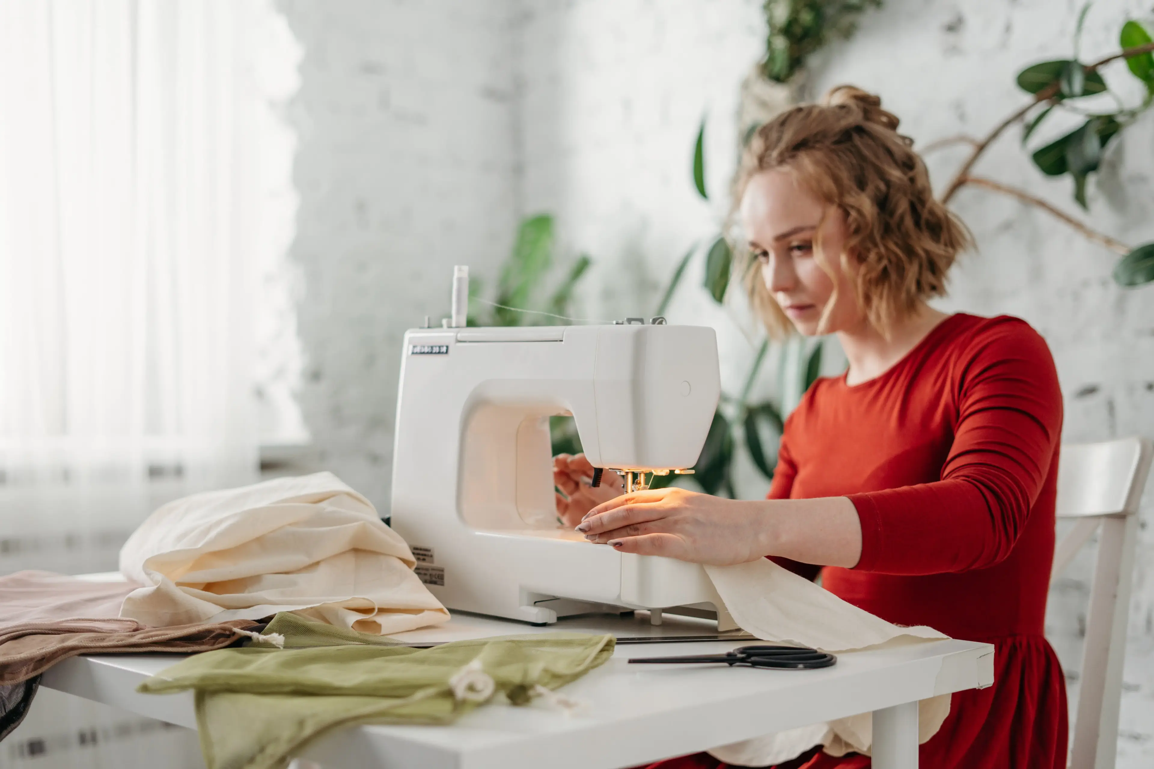 women sewing